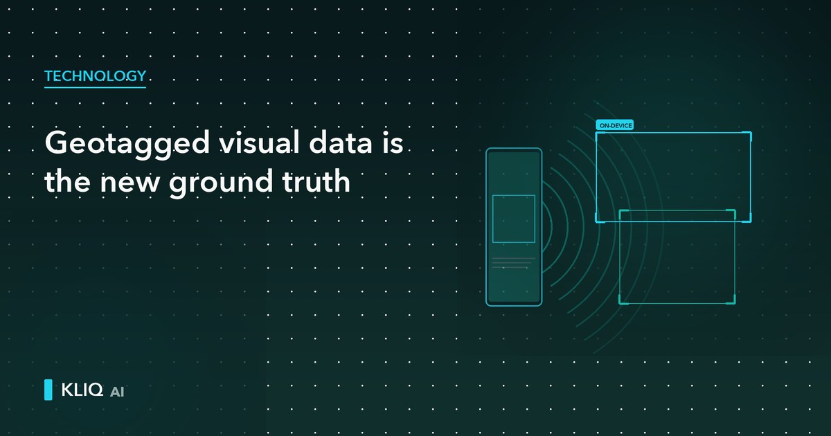 Why Geotagged Visual Data Is the New Ground Truth